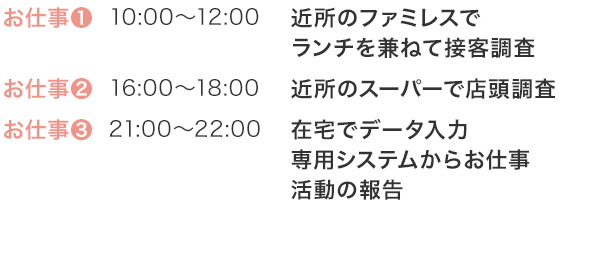 お仕事